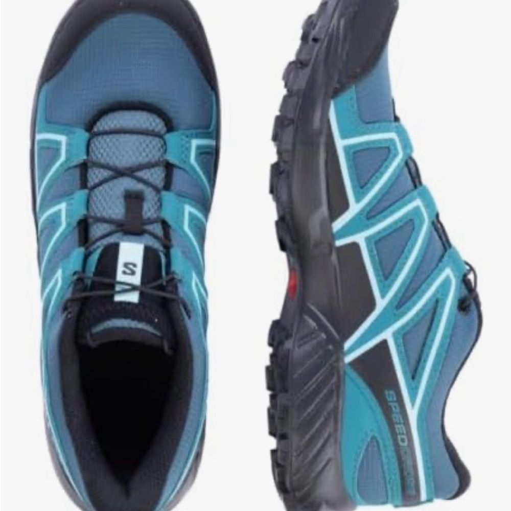 SALOMON Speedcross Unisex Kids Cross Trainer SIZE 1 - Picture 3 of 9